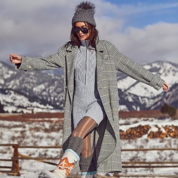 NWOT Liberty duster longline coat by We The Free from Free People in size Large